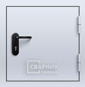 Люк EI-60 600×800 с замком белый