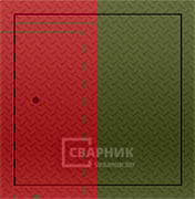 Напольный противопожарный люк ЛПМ 2-го типа 600×800 мм